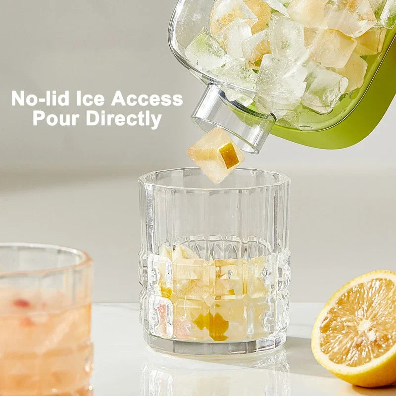 Bac à Glaçons Pression Hygiénique Sans Contact