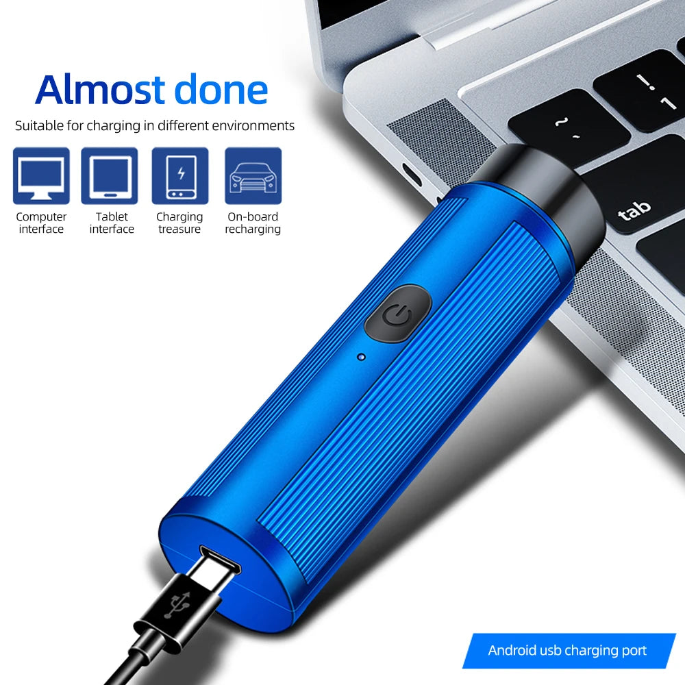 Mini rasoir électrique portable et rechargeable