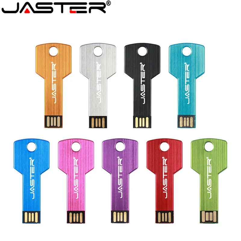 KEY - Clé USB 2.0 en forme de clé - 4 à 64GB