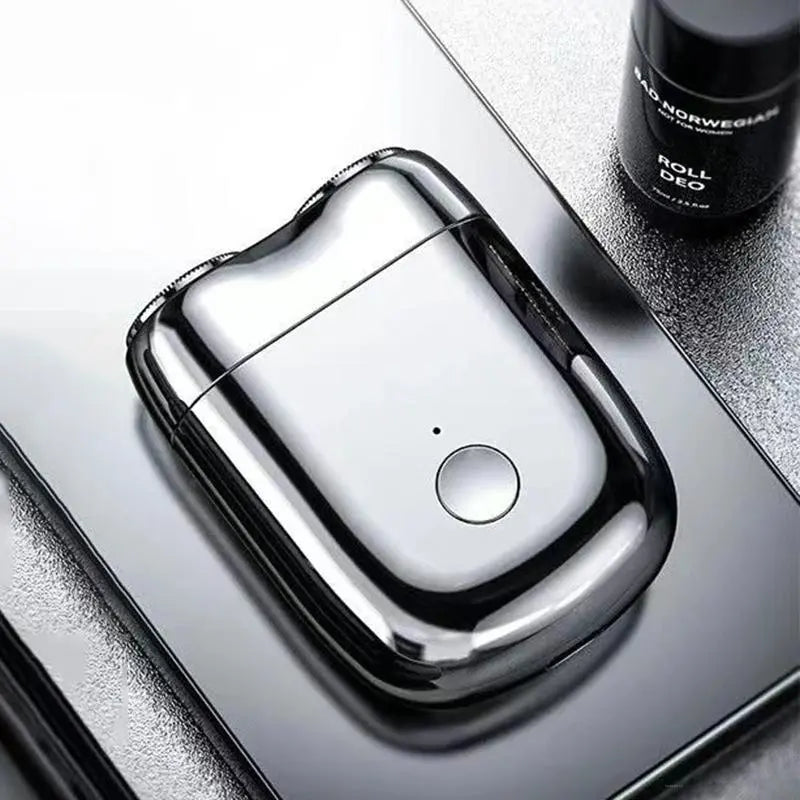 Mini rasoir électrique portable à double tête étanche