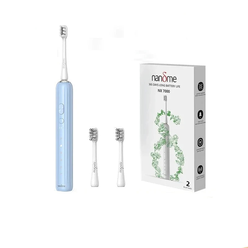 Brosse à dents électrique à ultrasons - 365 Jours d'autonomie !