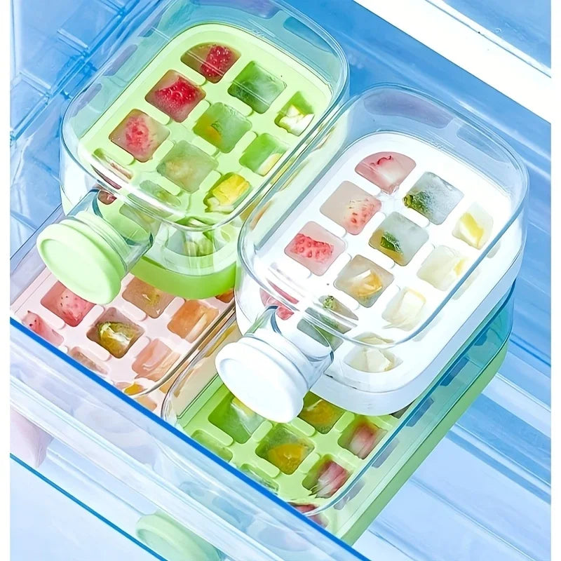 Bac à Glaçons Pression Hygiénique Sans Contact