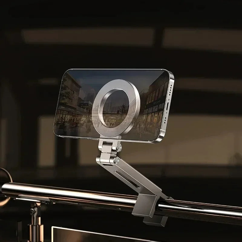 Support de téléphone universel magnétique et pliable - Rotation 360°