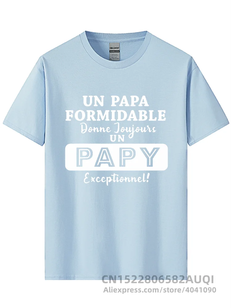 T-shirt Personnalisé "Un Papa formidable donne toujours un Papy exceptionnel"