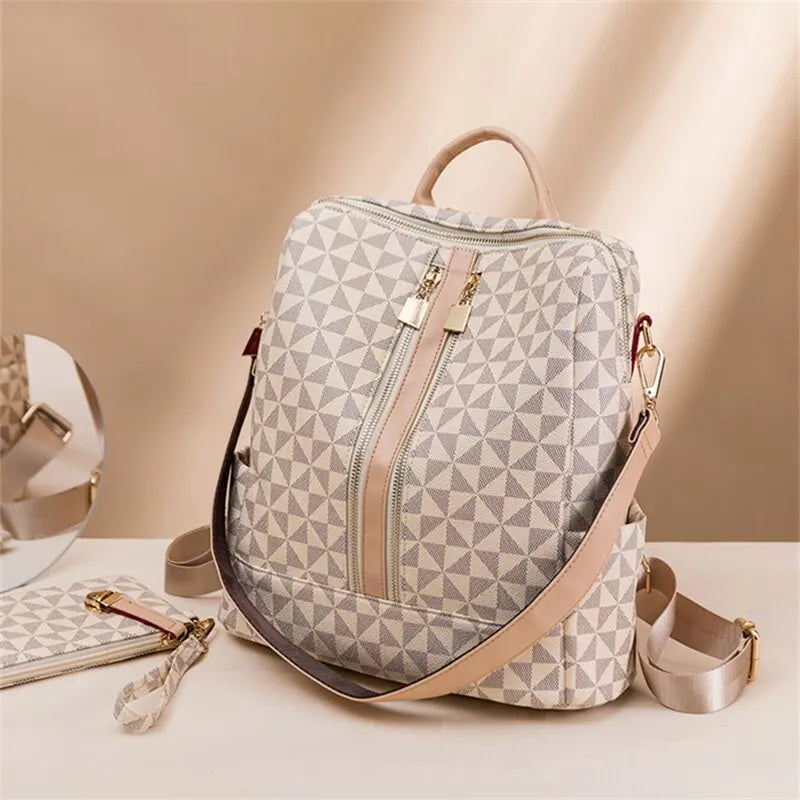 Sac à dos + Pochette Monorgrame Anti-vol