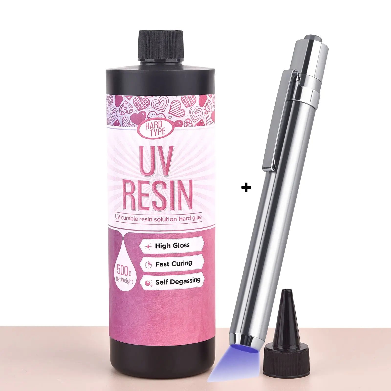 Colle Résine Epoxy 200g + Lampe UV OFFERTE - Bricolage, DIY....