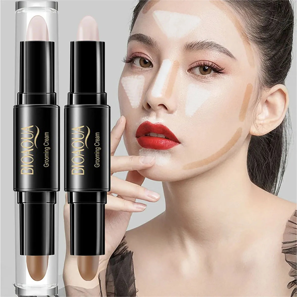 Stylo de maquillage 2 en 1 Conturing & Highlighter