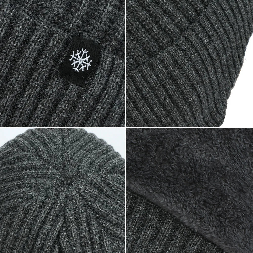 Bonnet avec Cache-Oreilles Intégré à Doublure Fausse Fourrure