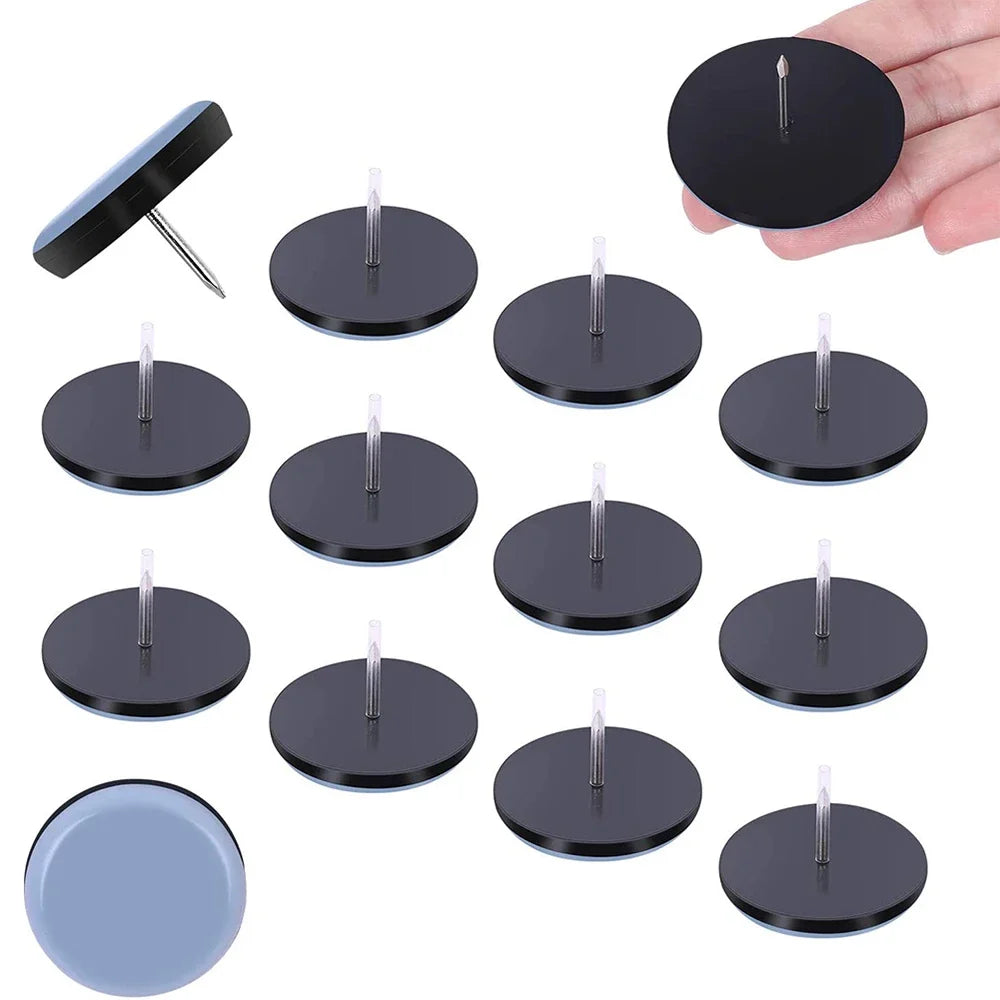 20x Clous Coussinets coulissants pour pieds de meubles