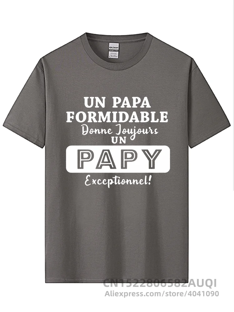 T-shirt Personnalisé "Un Papa formidable donne toujours un Papy exceptionnel"