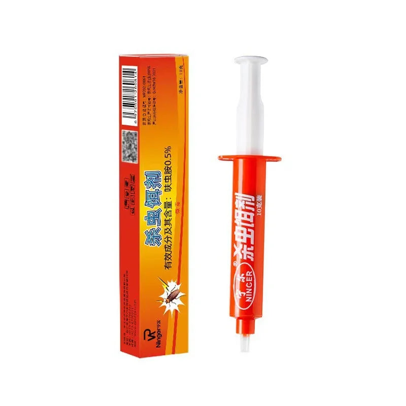 Lot de 5 Appâts Gel pour Cafards
