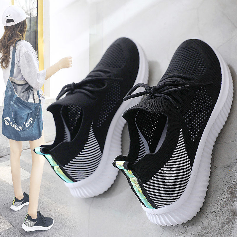Baskets en maille respirante pour femme