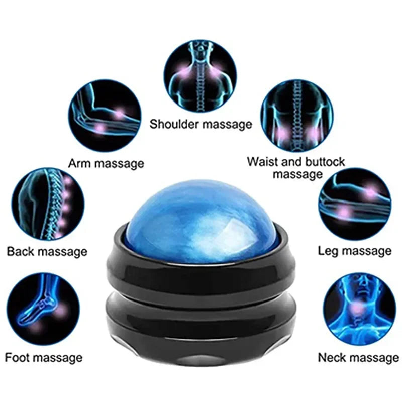 Balle de massage roulante manuelle