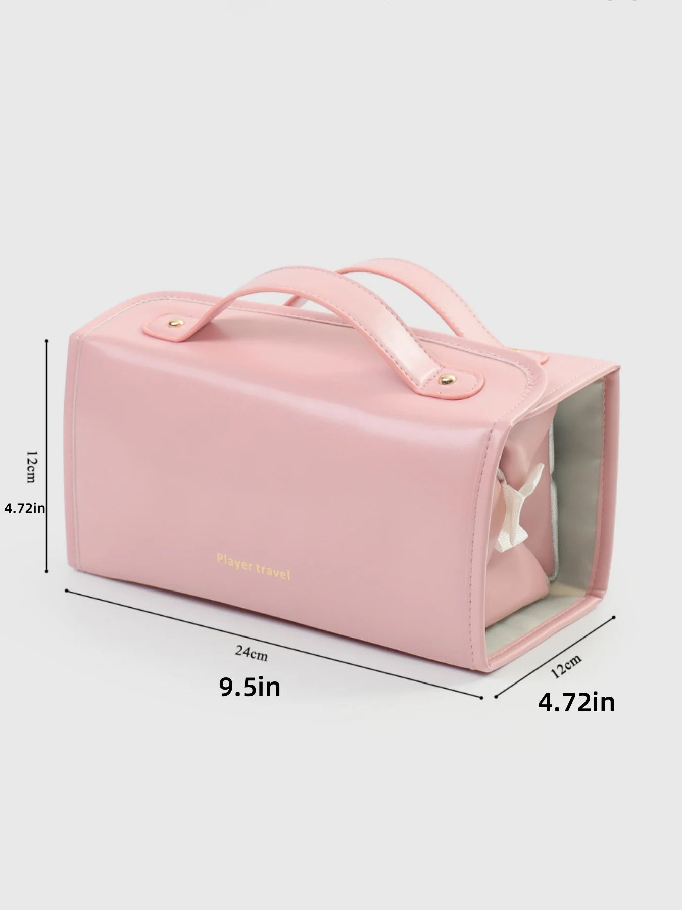 Trousse de Toilette 4-en-1 Pliable avec 4 Pochettes Amovibles – Organisateur Grande Capacité pour Maquillage et Voyage