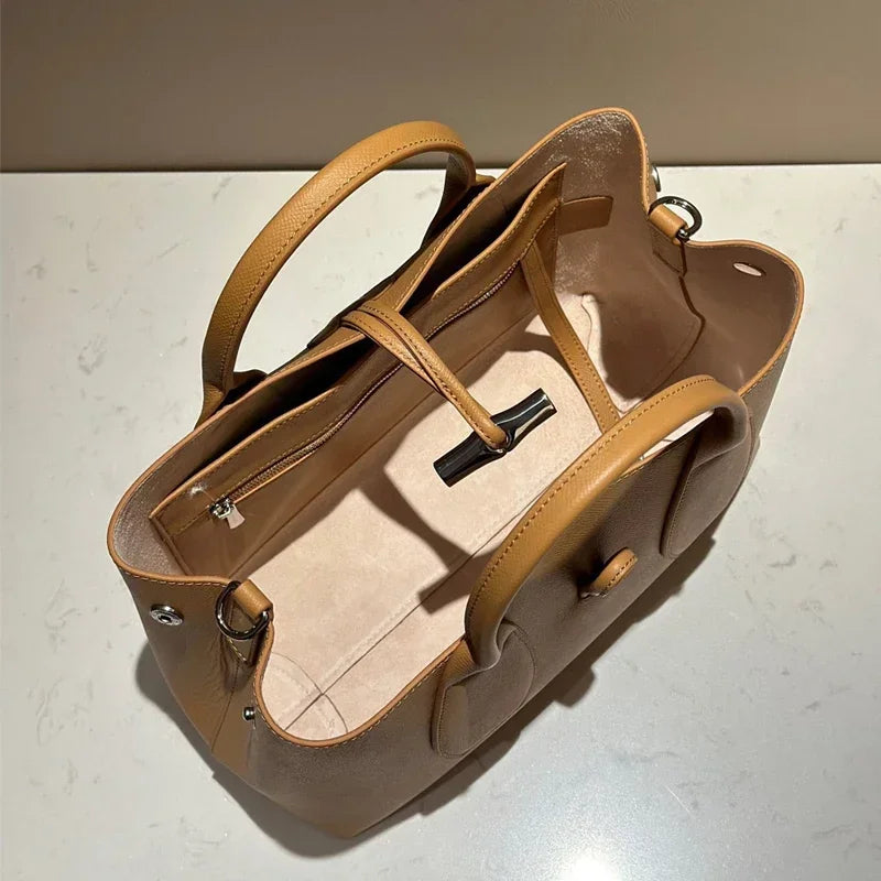 Mini Sac en Cuir PU Bandoulière à Fermoir Original