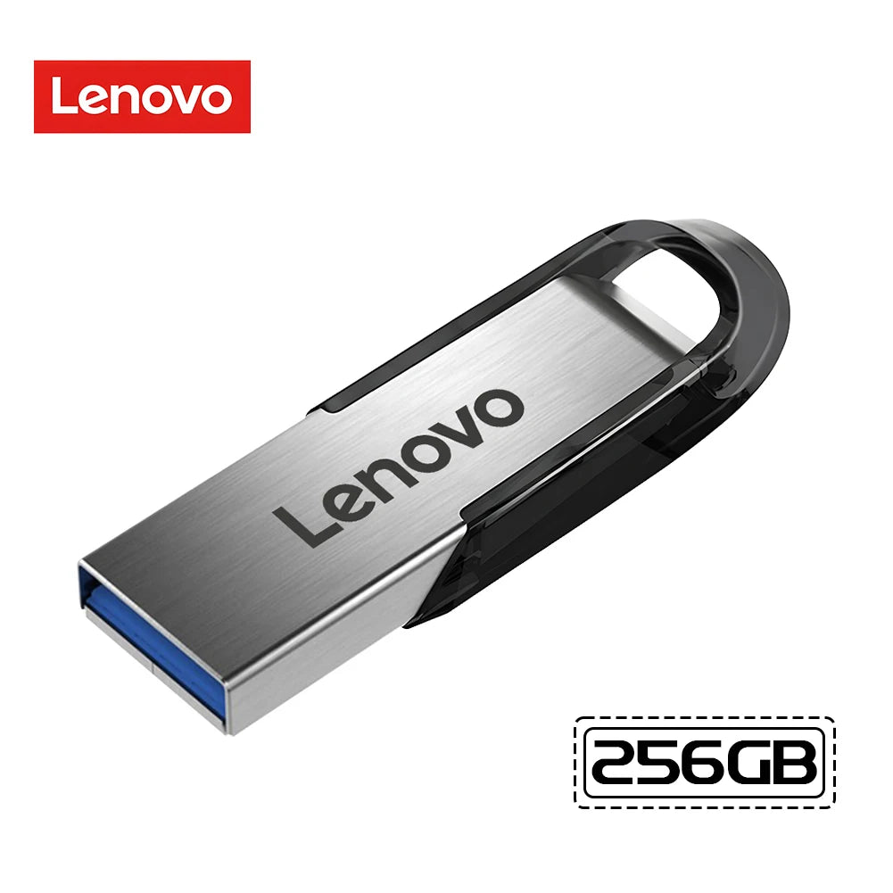 Lenovo Clé USB 3.0 Haute Vitesse 128GB à 2TB - Adaptateur Type-C OFFERT