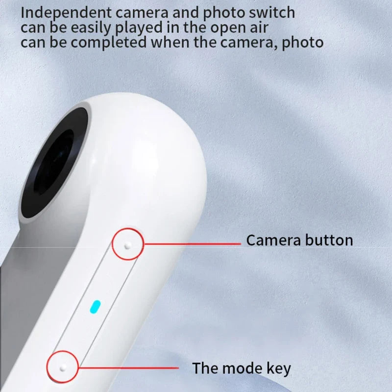 Mini Caméra d'Action avec son Support Clip