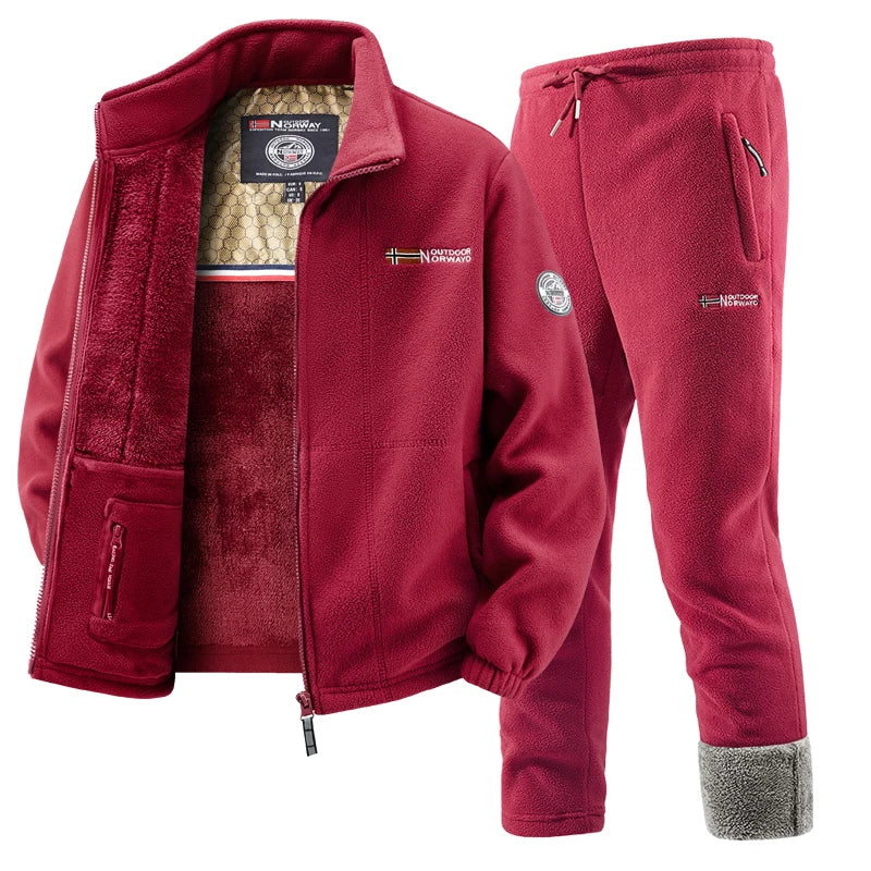 Ensemble NORWAY Gilet à et Jogging XTREME Polaire - Homme