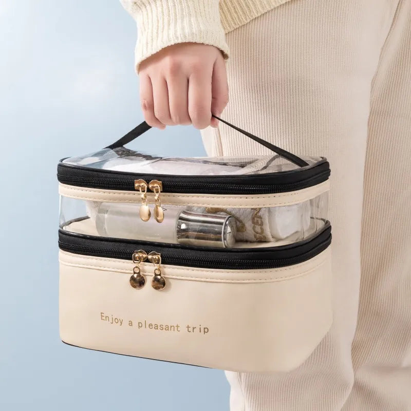 VANITY - Grande Trousse de beauté à Double compartiment
