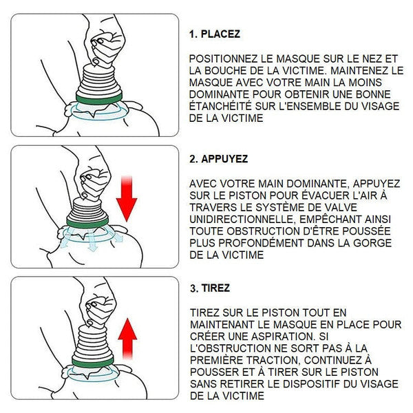 Appareil Anti Etouffement Pour Adultes Et Enfants - HealthCare