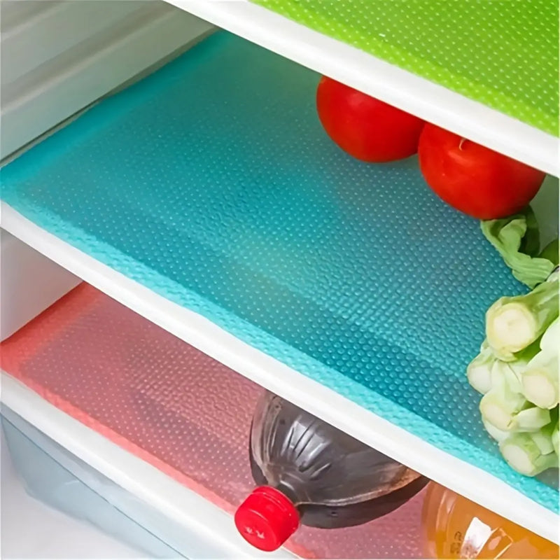 Lot de 4 Tapis de Réfrigérateur