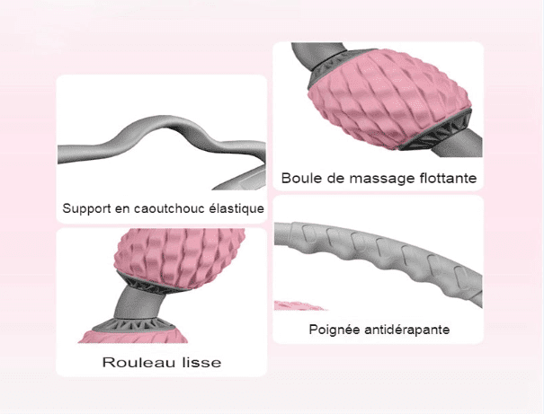 Rouleau de massage 360° multifonctions