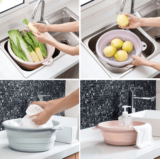 Bassine pliable en silicone - 4 Tailles - DealValley