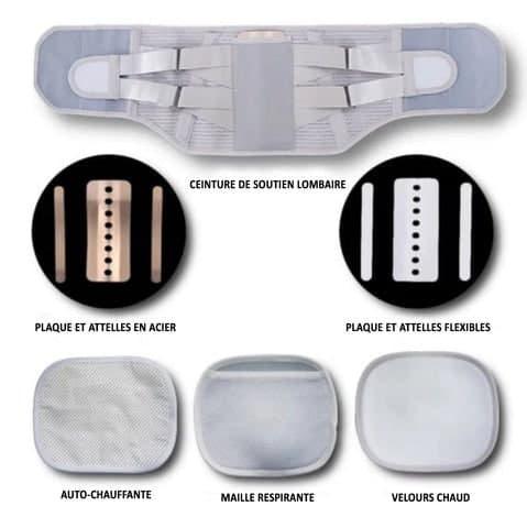 Ceinture Lombaire Auto Chauffante - DealValley
