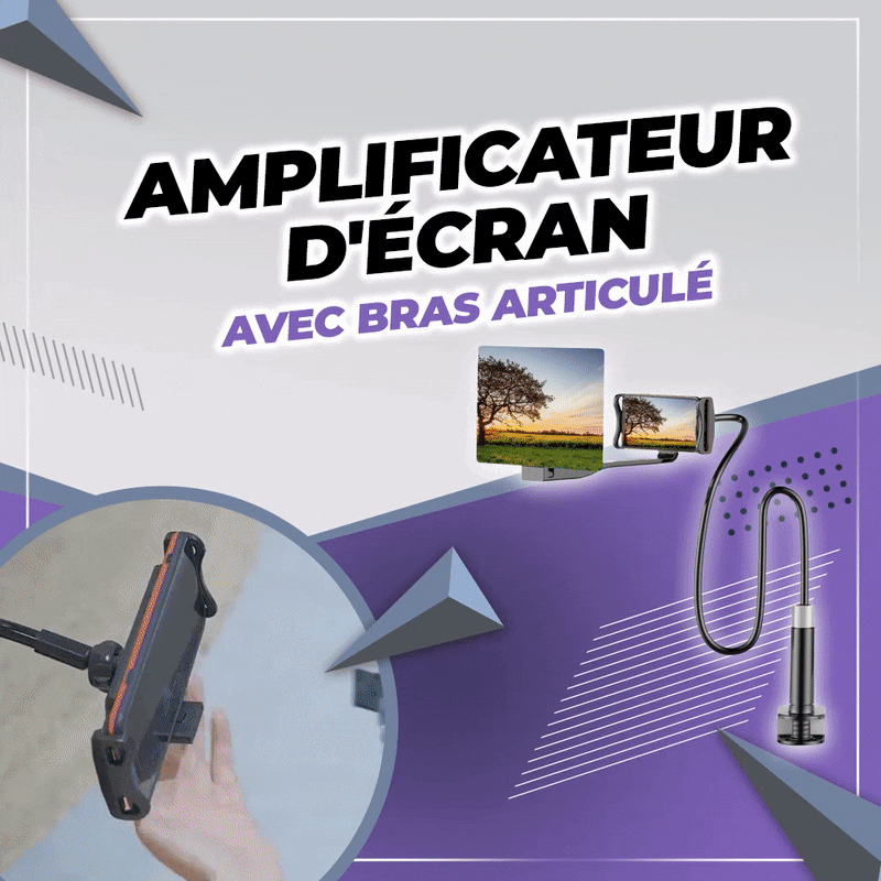 Amplificateur d'écran avec bras articulé - DealValley