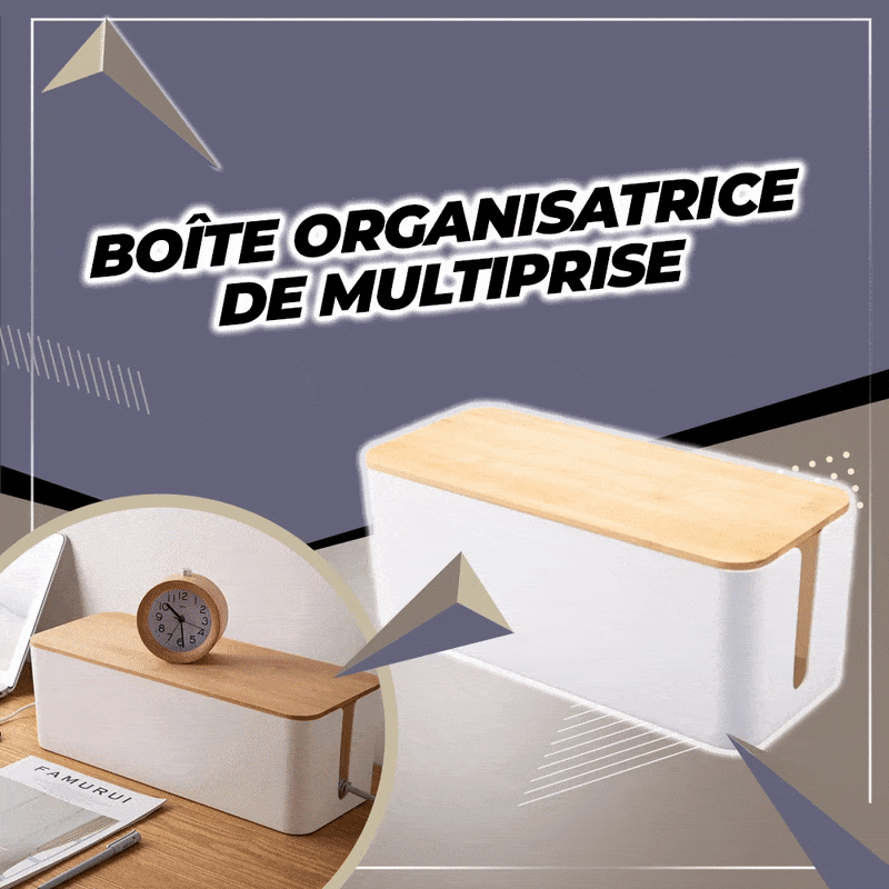 Boîte organisatrice de multiprise - DealValley