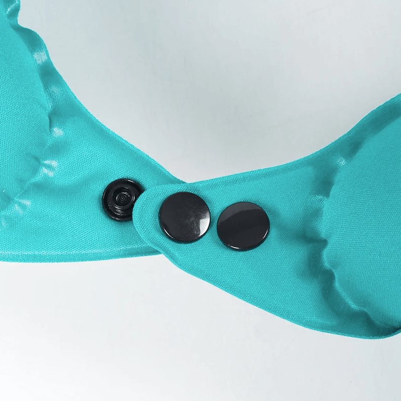 Oreiller de voyage autogonflant pour le cou - DealValley