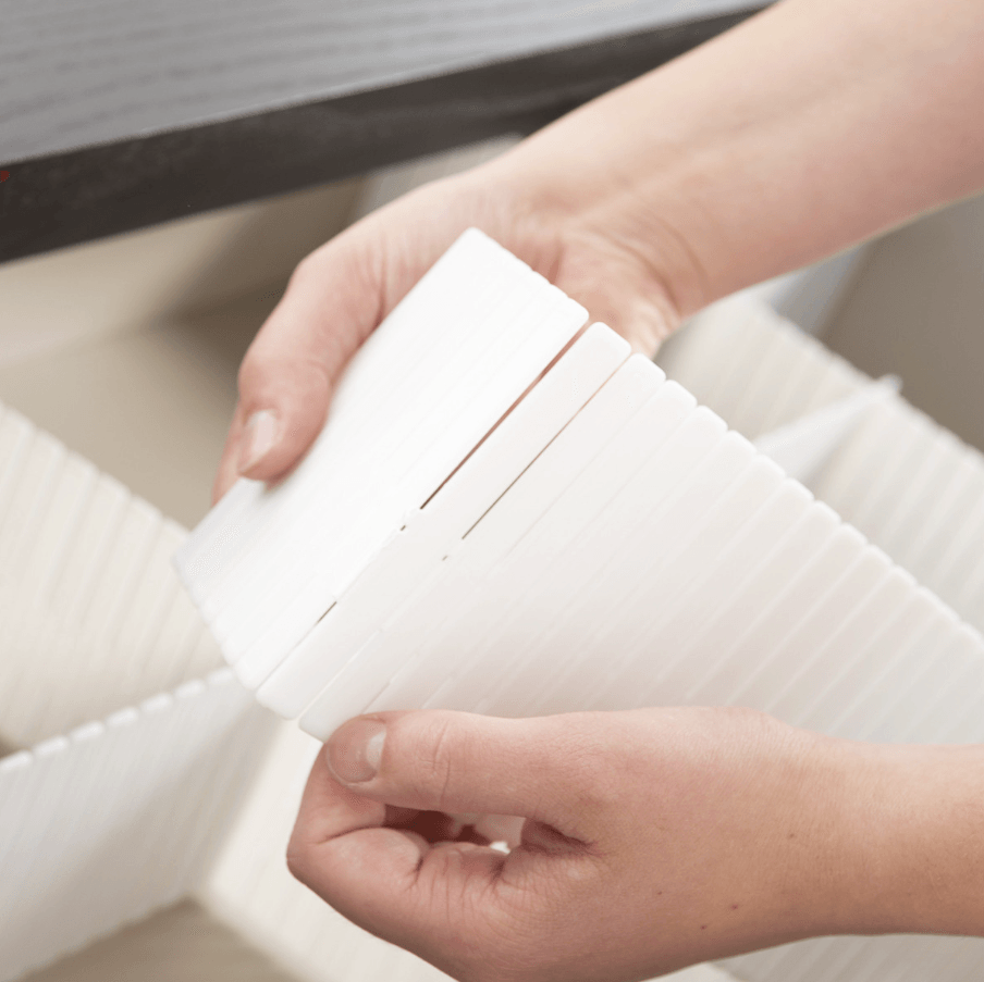 8x Séparateurs de tiroirs réglables - DealValley