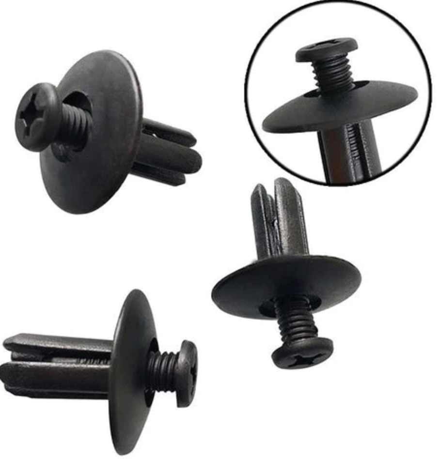 Lot de 100 Clips De Fixation Universels