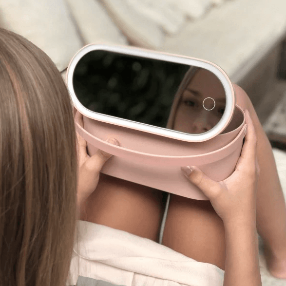 Trousse de Maquillage avec Miroir LED - DealValley
