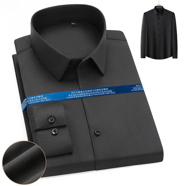 Chemise confortable en coton extensible - DealValley