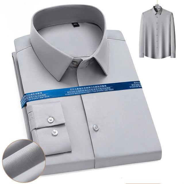 Chemise confortable en coton extensible - DealValley