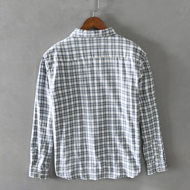 Chemise à carreaux en Coton - Homme
