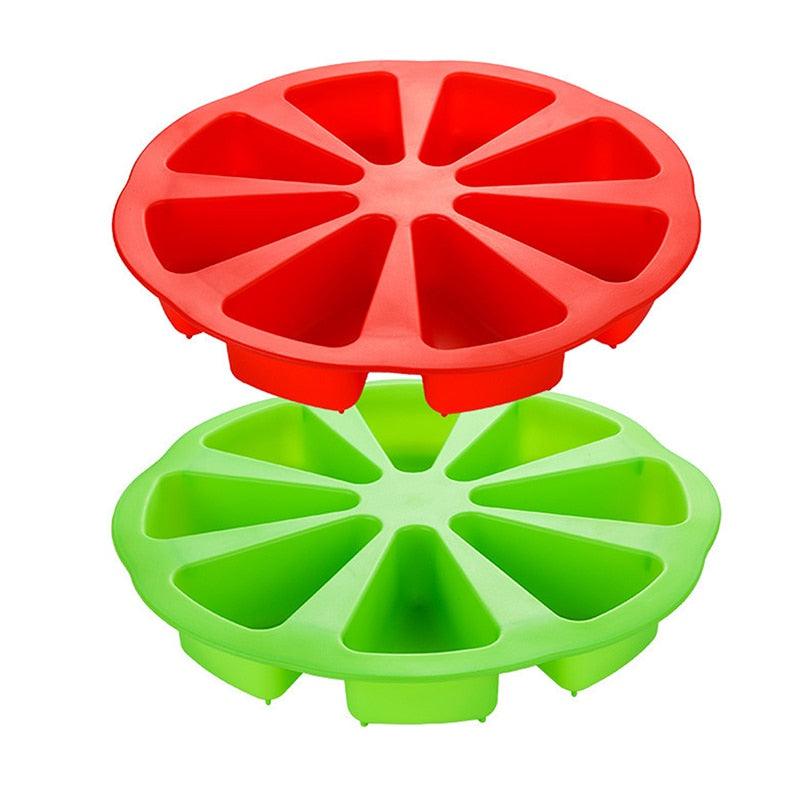 Moule à gâteau en silicone - 8 parts - DealValley