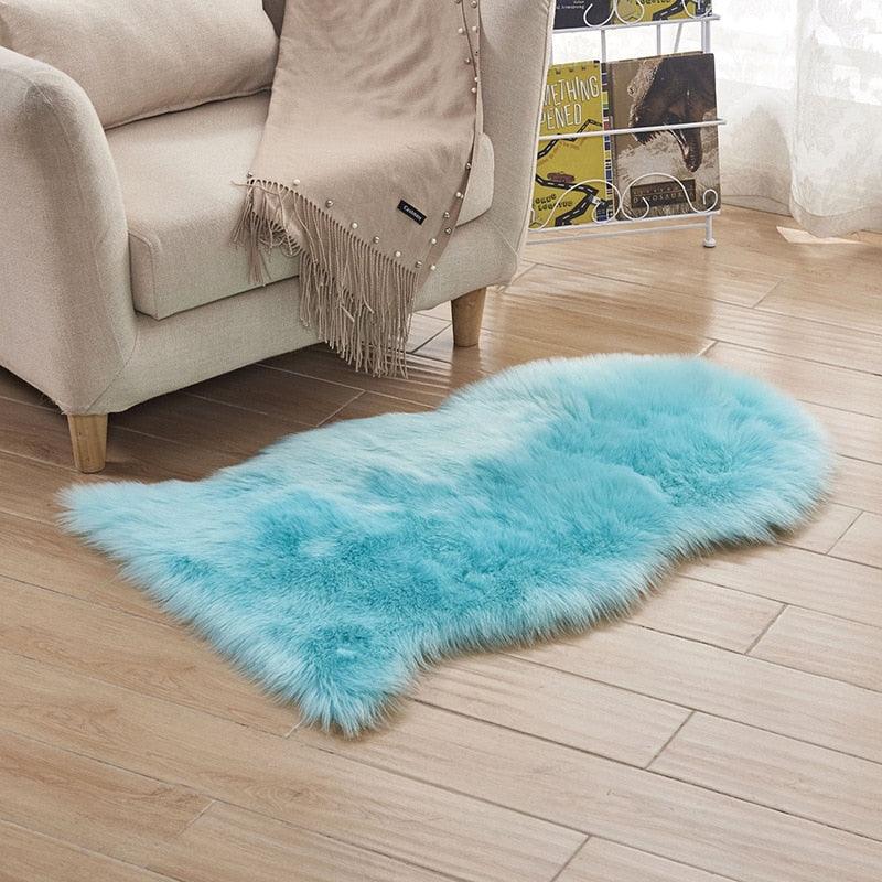Tapis tout doux en fausse fourrure - DealValley