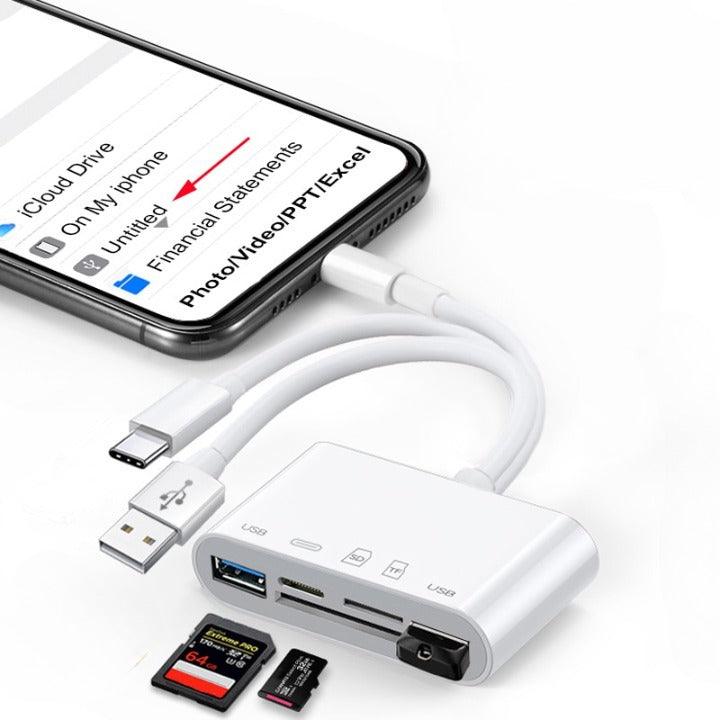 Hub USB mobile 5 en 1