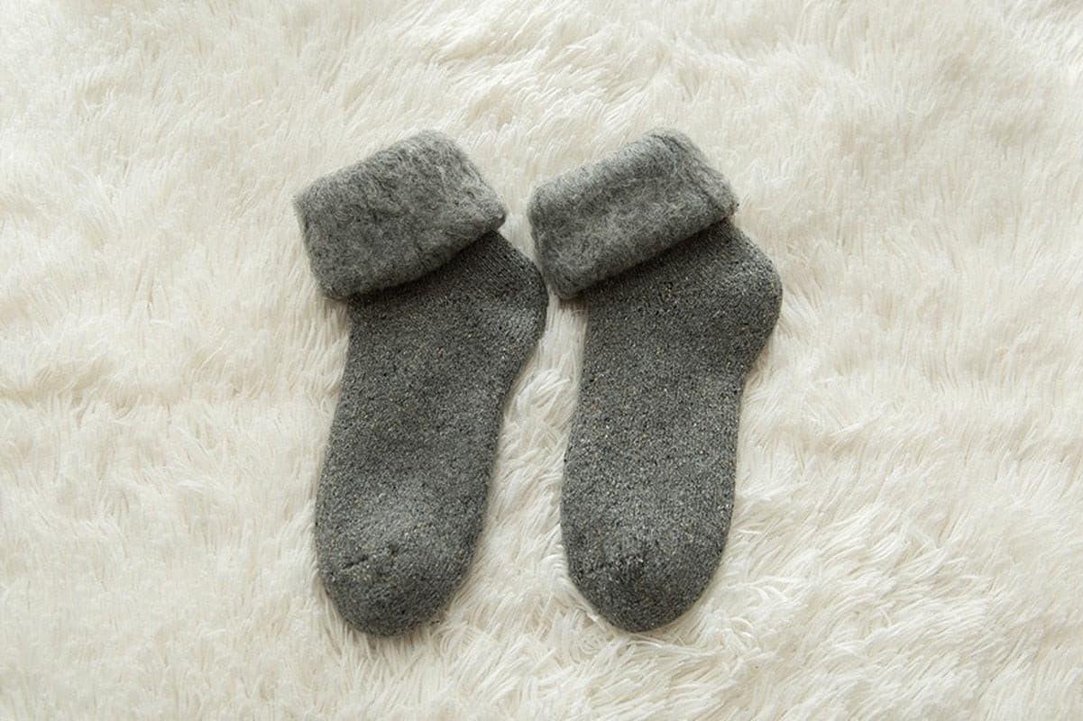 3x Chaussettes polaires en laine - DealValley
