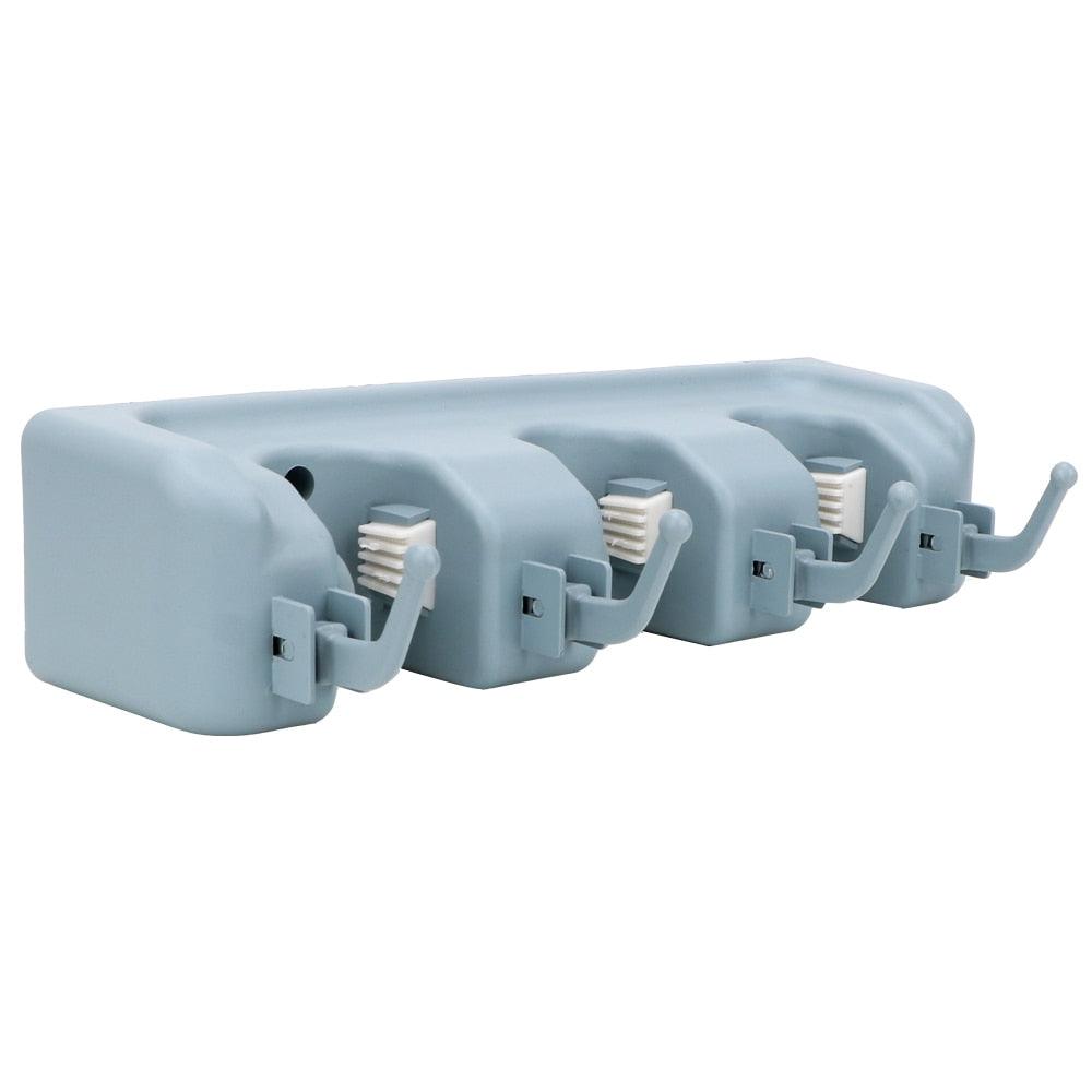 Crochets muraux 2 en 1 - Support balai et crochet - DealValley