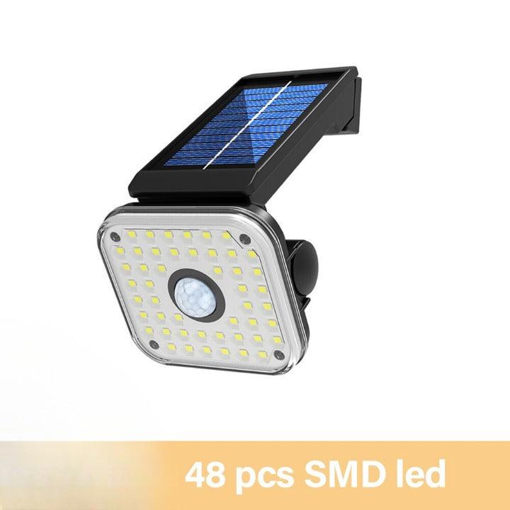 Applique murale LED SOLAIRE - Système PIR