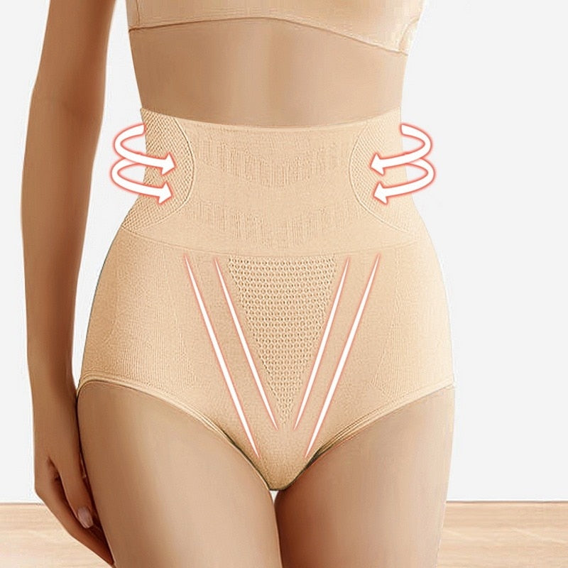 Lot de 3 culottes gainantes ventre plat et push up