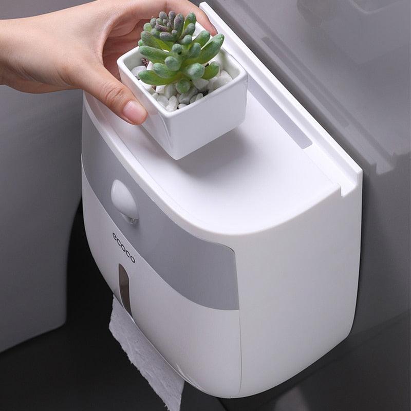 Distributeur Papier toilette avec rangement - DealValley