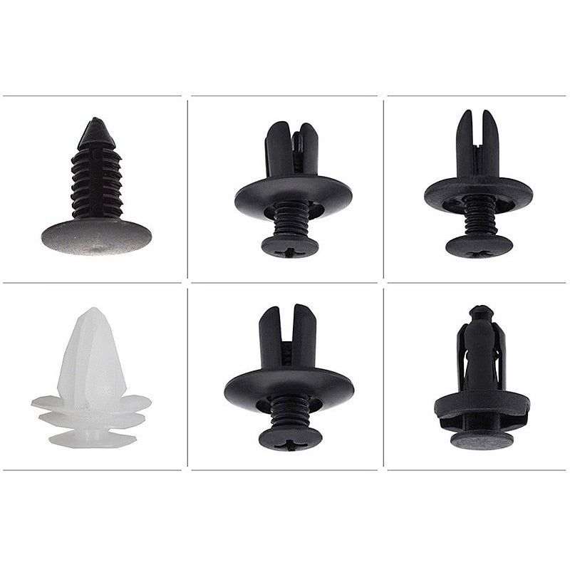Lot de 100 Clips De Fixation Universels