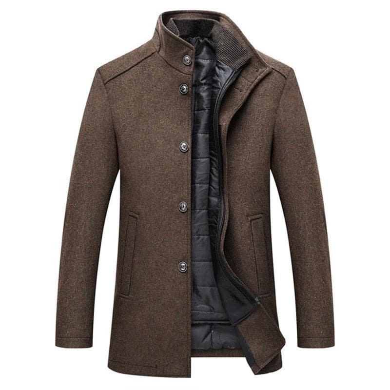 Manteau en Laine 2 en 1 pour Homme