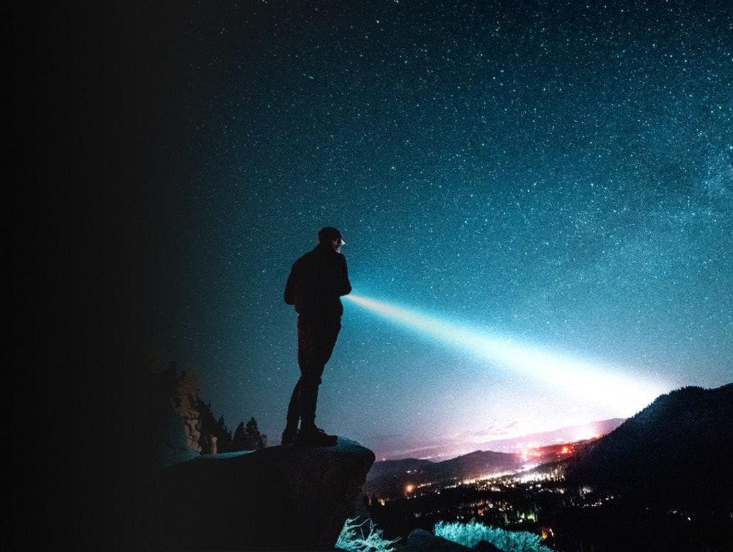 Mini lampe torche LED puissante