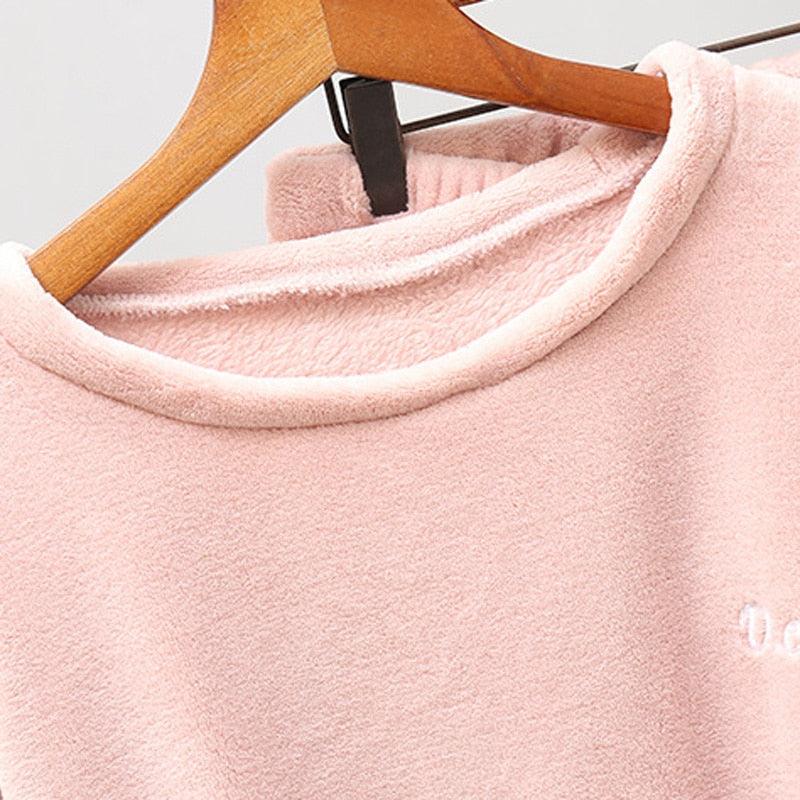 Pyjama femme chaud et confortable en flanelle - DealValley