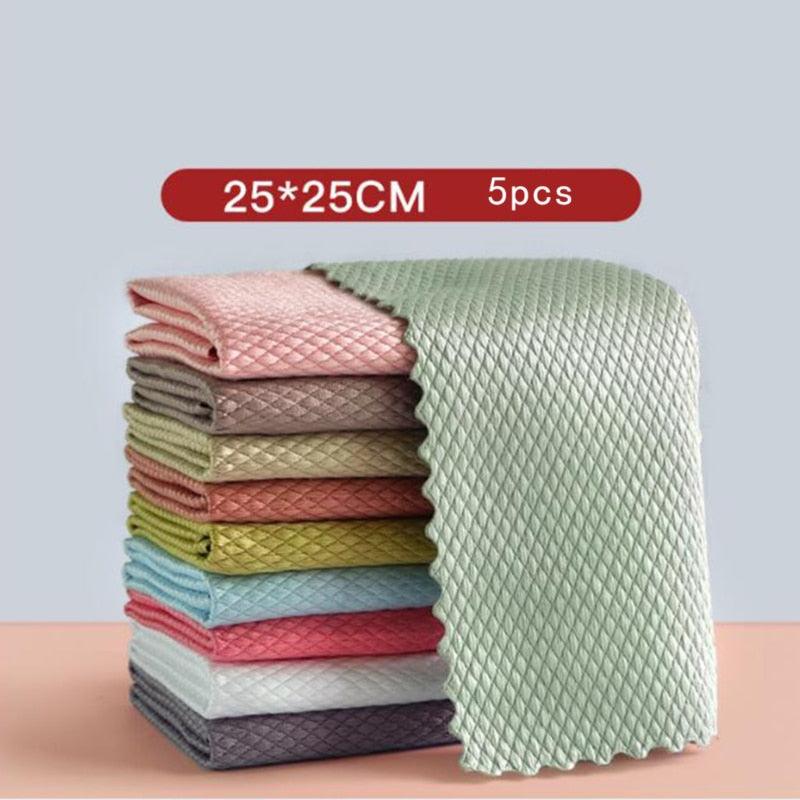 5 Chiffons MAGIQUES en microfibre - DealValley